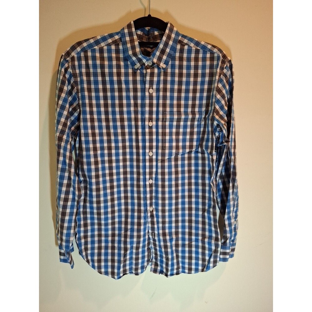 EDDIE BAUER Classic Fit  Men's Long Sleeve Shirt Size S ( 601)